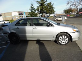 2003 Toyota Corolla LE Silver 1.8L AT #Z24564